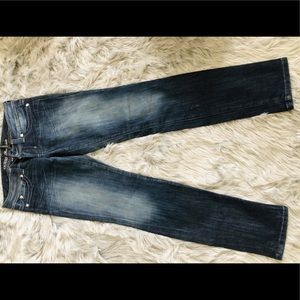 Guess Premium Dark Jeans Straight Leg size 29”